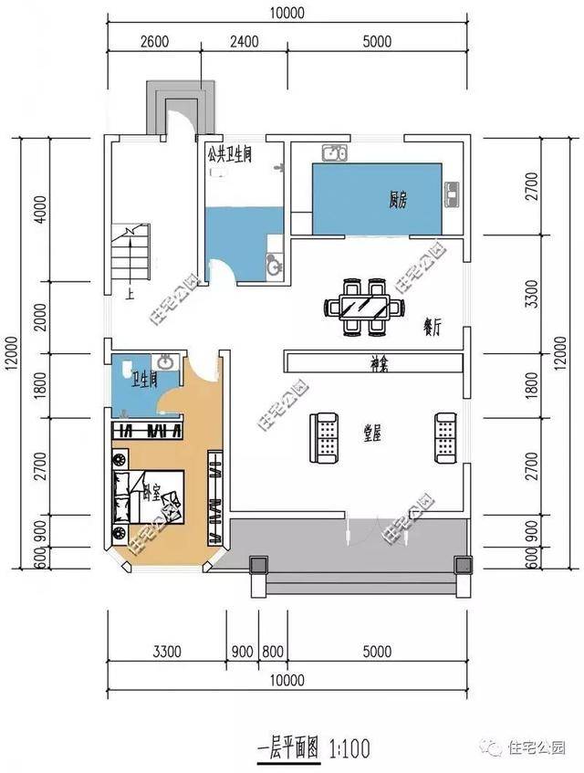 堂屋神龛一应俱全,在农村还可以这么建房!