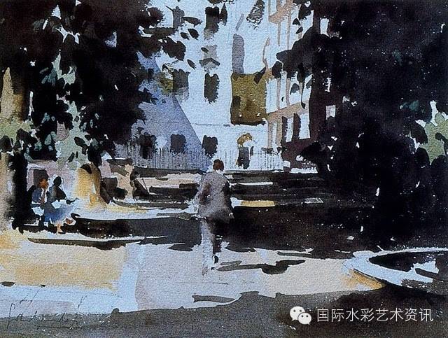 画家中的画家:约翰-雅德利水彩作品