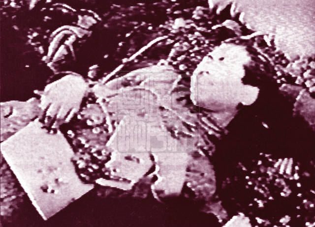 集体屠杀,江心抛尸:日军南京大屠杀暴行真实照片