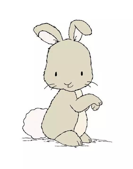 简单画一只小兔子