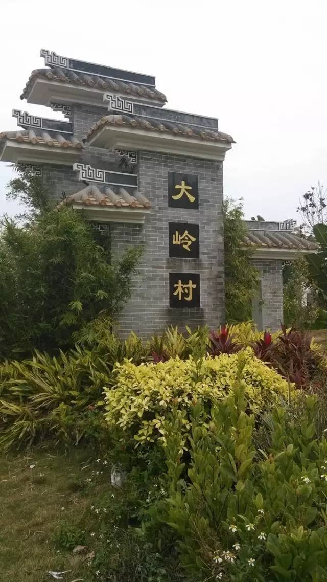 番禺 大岭村