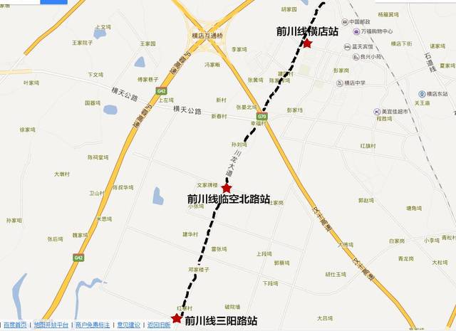 重磅:轨道交通前川线站点地址曝光!厉害了word大黄陂?