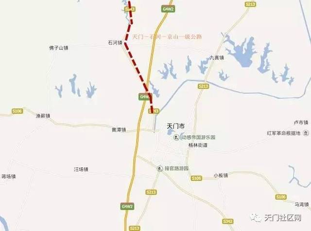 天门至石家河镇一级公路获批!已进入前期工程招标,建设标准空前