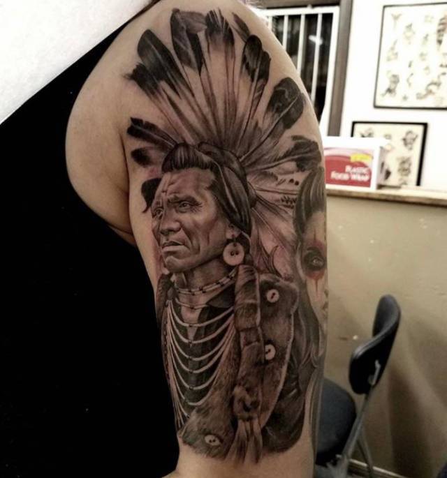 纹身丨「单针纹身」第一人,贝克汉姆父子纹身都出自