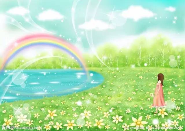 3,梦见七色彩虹,象征美好与希望.