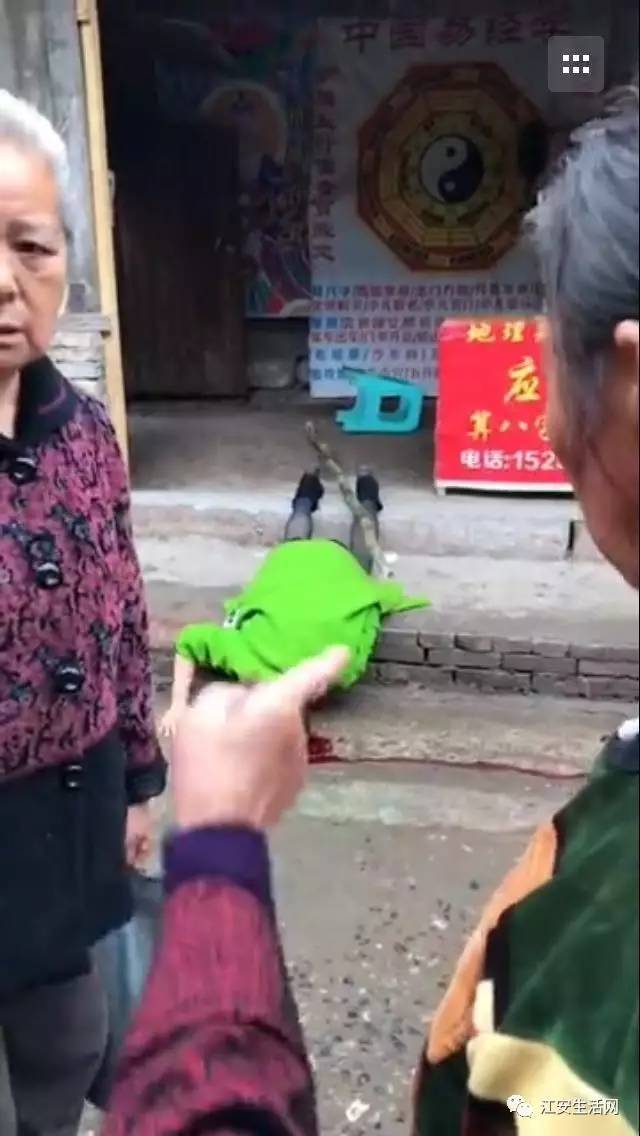 宜宾一女子被算命丈夫当街棒打!鲜血长流,躺地不