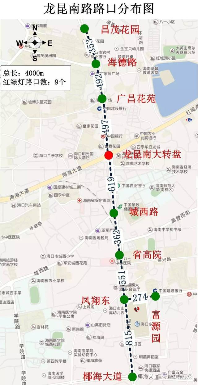 海口红绿波带"导航",走这31条路,你会一路绿灯!爽爆!