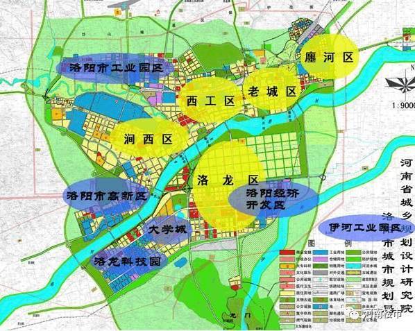 洛阳涧河以西楼盘有点火