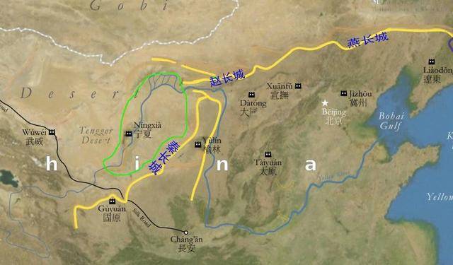 虽然河套地区由于整一块地区由阴山以南的黄河冲积平原组成,水系众多