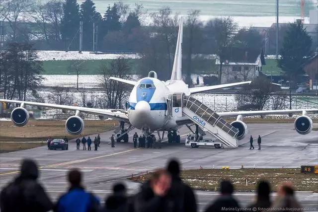 史上最强改装版波音747:e-4b空中指挥机末日来临也不惧!