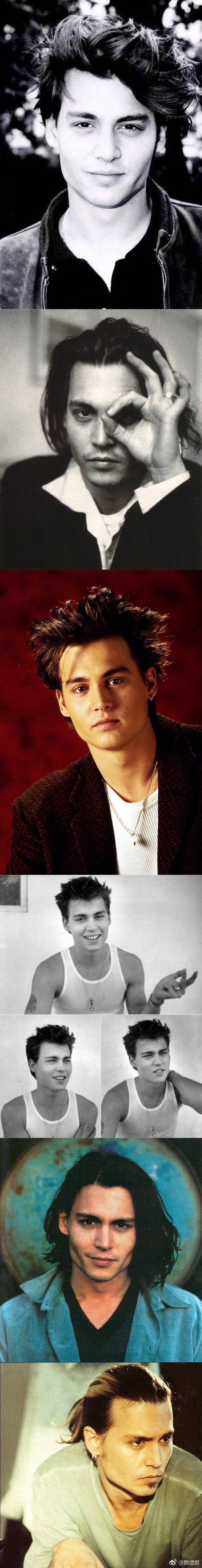 年轻时的约翰尼·德普 johnny depp