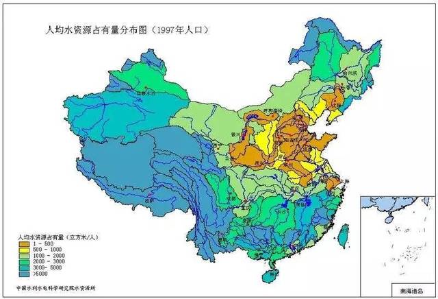 河北人均水资源量295立方米/人,把联合国安全警戒线(1000立方米/人)