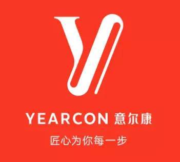 全新的logo保留了意尔康的品牌资产"红色",并进一步凸显出字母"y"的