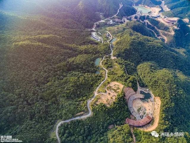 大埔瑞山风景区航拍