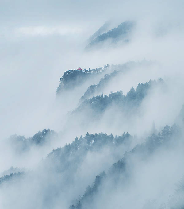 庐山山高图-杜孝光