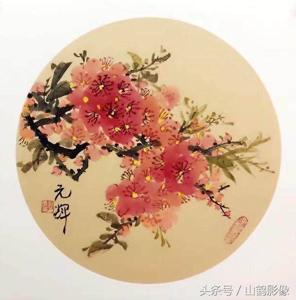 《桃花 周朴 桃花春色暖先开,明媚谁人不看来.