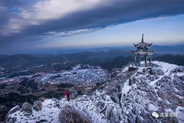 柘荣东狮山雪景你见过吗?