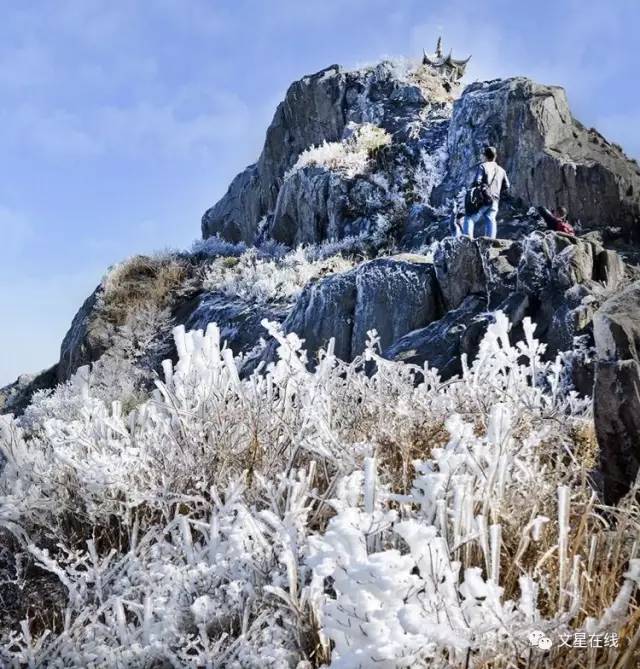 柘荣东狮山雪景你见过吗?