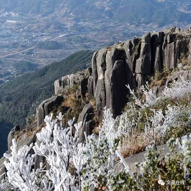 柘荣东狮山雪景你见过吗?