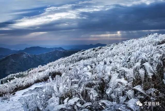 柘荣东狮山雪景你见过吗?