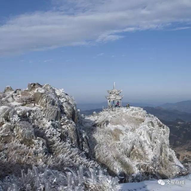 柘荣东狮山雪景你见过吗?