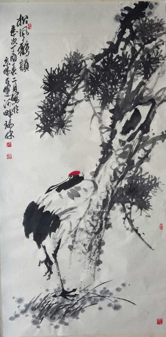 画家冯瑞林写意花鸟作品赏析(三)