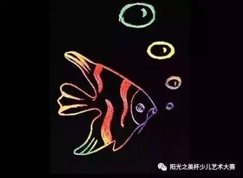 炫彩刮画--黑色的华丽变身!