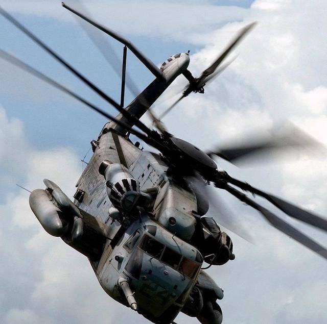 海上大力——美国ch-53e"超级种马"直升机