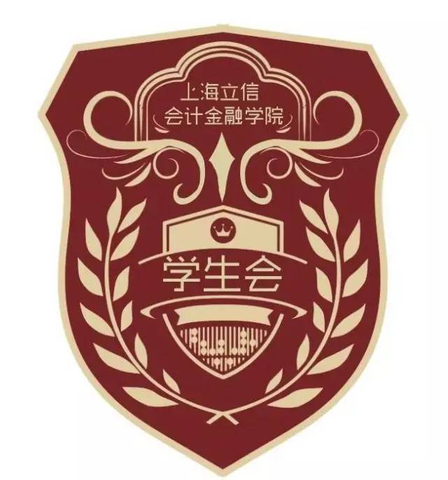 有student union的样式,代表这是学生会会徽,o中设计一向前奔跑的小人