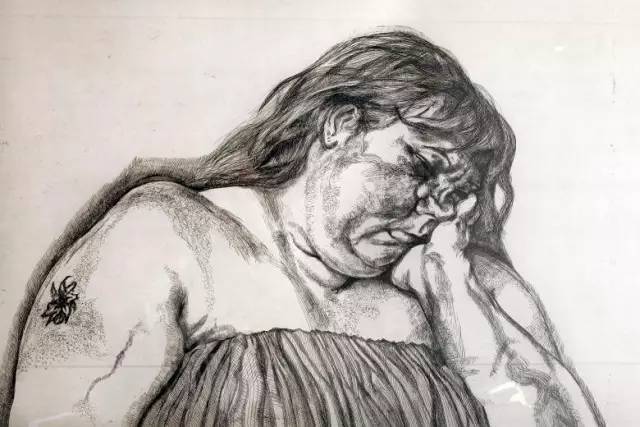 (1996) 自画像,1985 这幅画是卢西安·弗洛伊德在1985年作的自画像
