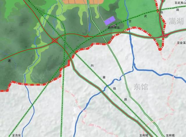 市城市总体规划(2013-2030)》,抚州市有计划在城区南侧建设抚州南站