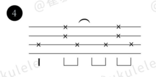 简谱节奏型大全_八三拍基本节奏型听写(3)