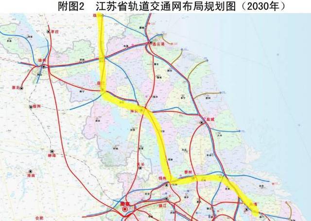 扬州-泰州-南通段 近期利用既有时速200公里宁启铁路的可能性较大