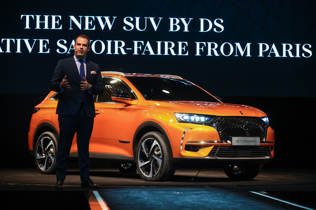 ds 7 crossback中国首秀 新代言人王凯公布