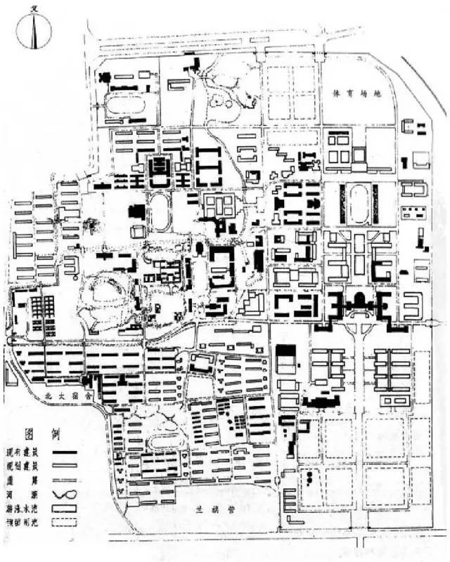 校庆 特辑|30张罕见规划图,带你见证清华园百年变迁