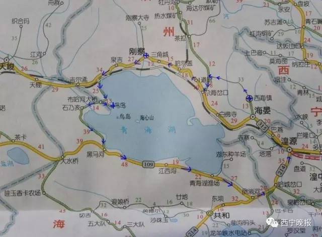 青海湖周边多条道路,茶卡盐湖景区交通管制半年!