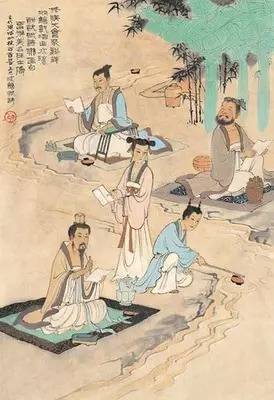 传统的上巳节在农历三月的第一个巳日,也是祓禊的日子,即春浴日.