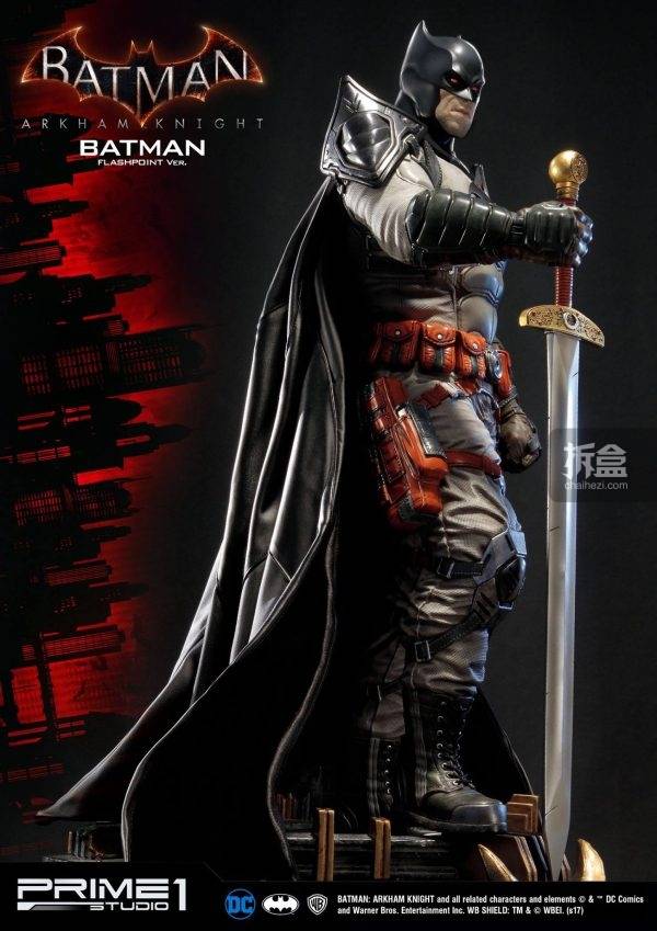 studio《蝙蝠侠:阿卡姆骑士》batman flashpoint version 闪点蝙蝠侠