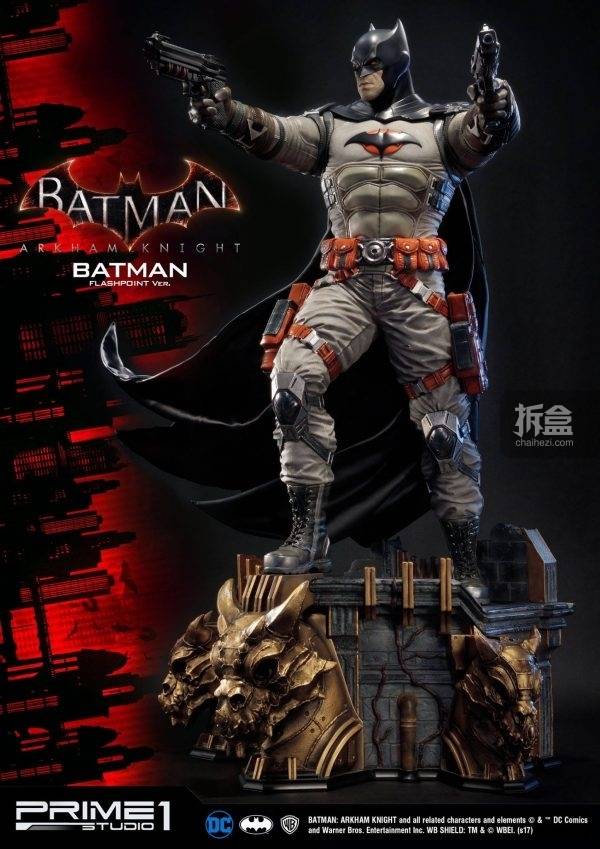 prime 1 studio《蝙蝠侠:阿卡姆骑士》batman flashpoint version
