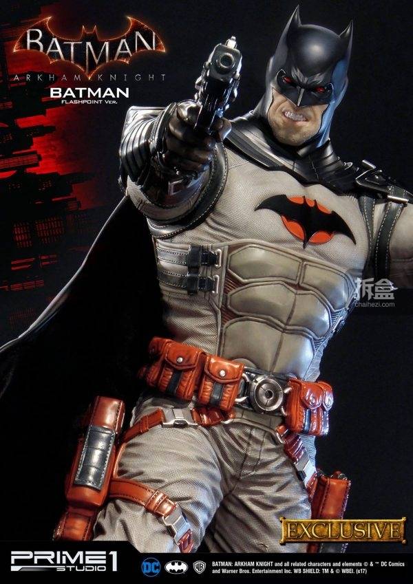 prime 1 studio《蝙蝠侠:阿卡姆骑士》batman flashpoint version