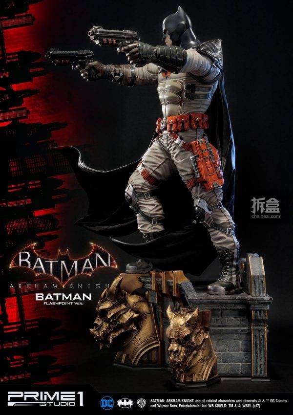 studio《蝙蝠侠:阿卡姆骑士》batman flashpoint version 闪点蝙蝠侠