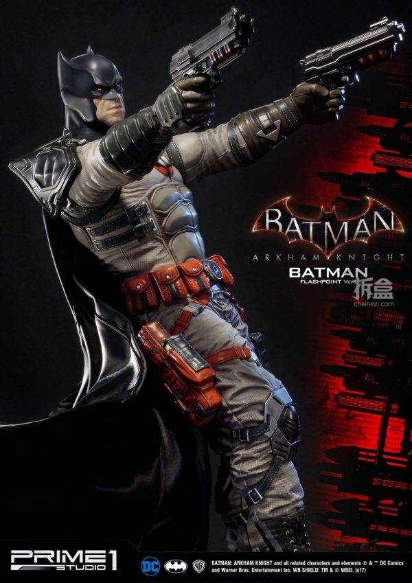 studio《蝙蝠侠:阿卡姆骑士》batman flashpoint version 闪点蝙蝠侠