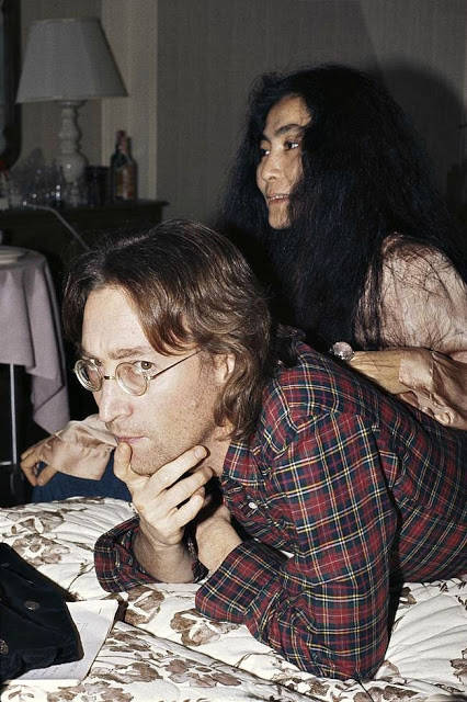 约翰·列侬和小野洋子,1977年