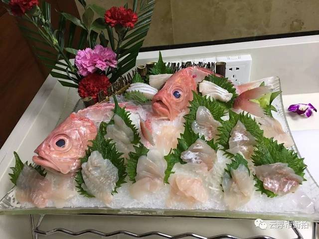 大眼鲷刺身