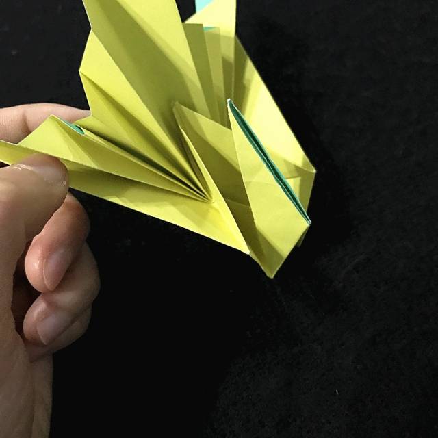 创意手工折纸,孔雀开屏,大吉大利(附视频)