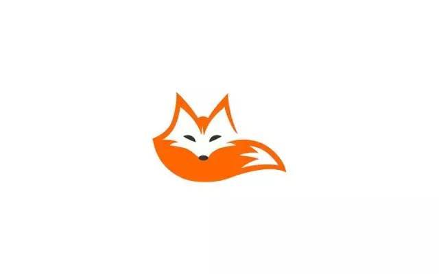 以"小狐狸"为元素的logo设计