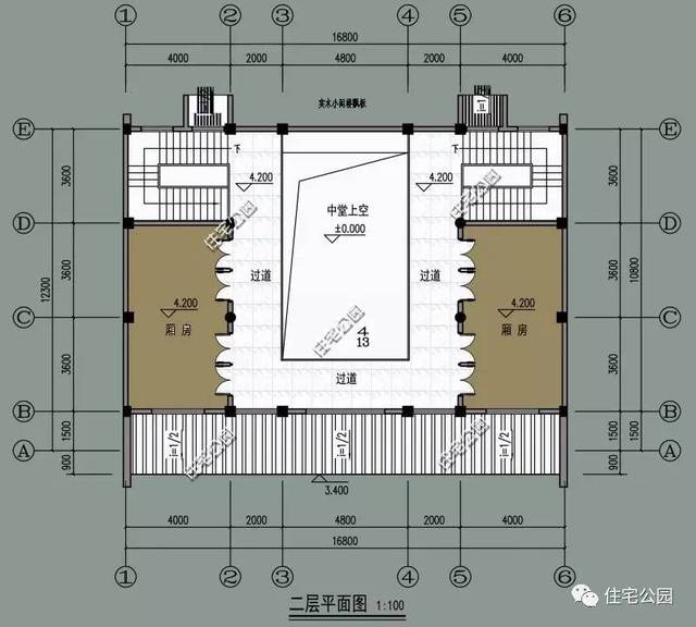 中式三合院,祠堂厢房独立设计丨建筑师作品展