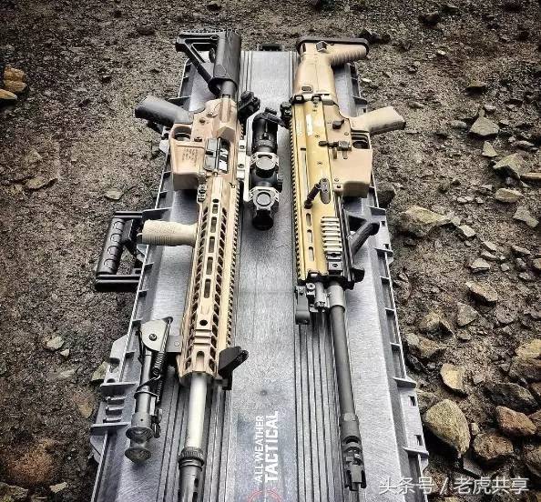 fn scar17s战术突击步枪图集