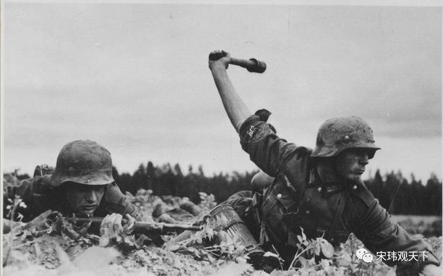 而其代表性的m24手榴弹简直就是二战德军的重要标志.