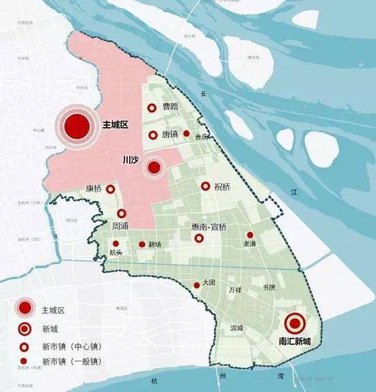 浦东2040总规划抢先看 结合铁路东站强化综合交通